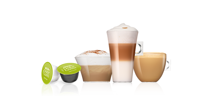 Cápsulas Cappuccino y Latte Macchiato - NESCAFÉ® Dolce Gusto® header image