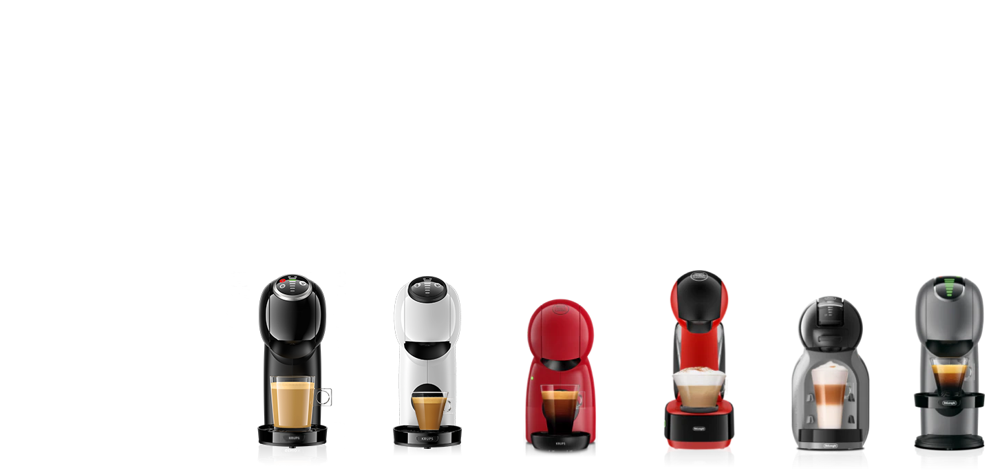 Cafeteras de cápsulas | Maquinas de Café - NESCAFÉ® Dolce Gusto® header image