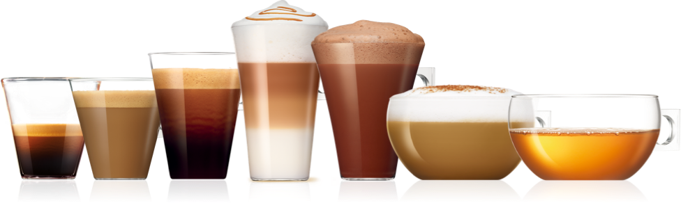 Cápsulas Variedades exclusivas - NESCAFÉ® Dolce Gusto® header image