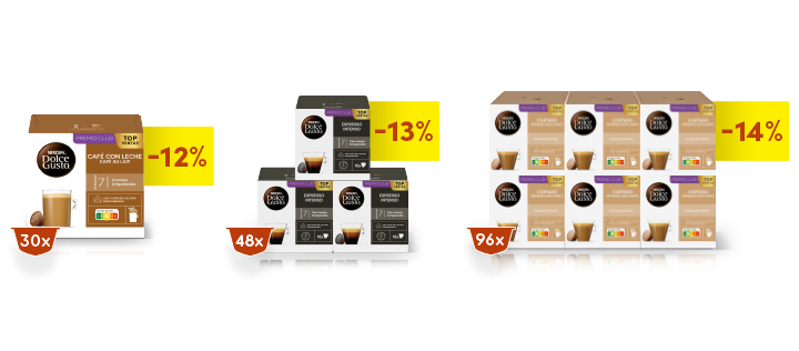 Ofertas de Cápsulas Dolce Gusto | NESCAFÉ® Dolce Gusto® header image