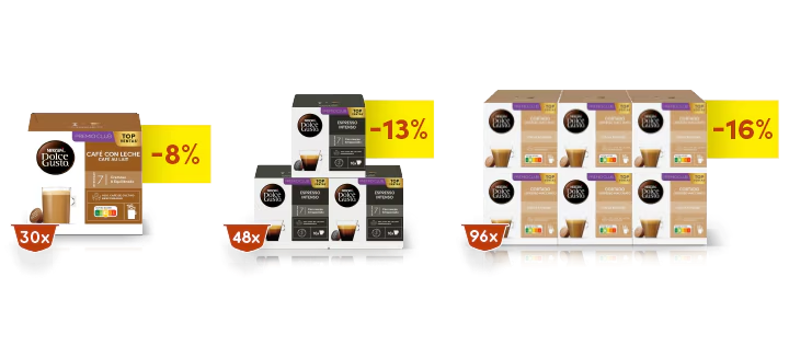 Ofertas de Cápsulas Dolce Gusto | NESCAFÉ® Dolce Gusto® header image