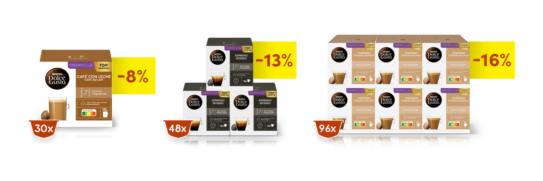 Ofertas de Cápsulas Dolce Gusto | NESCAFÉ® Dolce Gusto® header image
