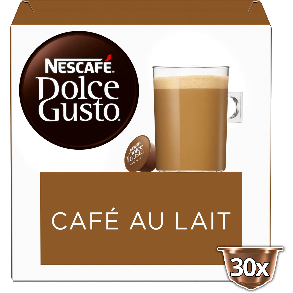 Café con Leche 30 cápsulas