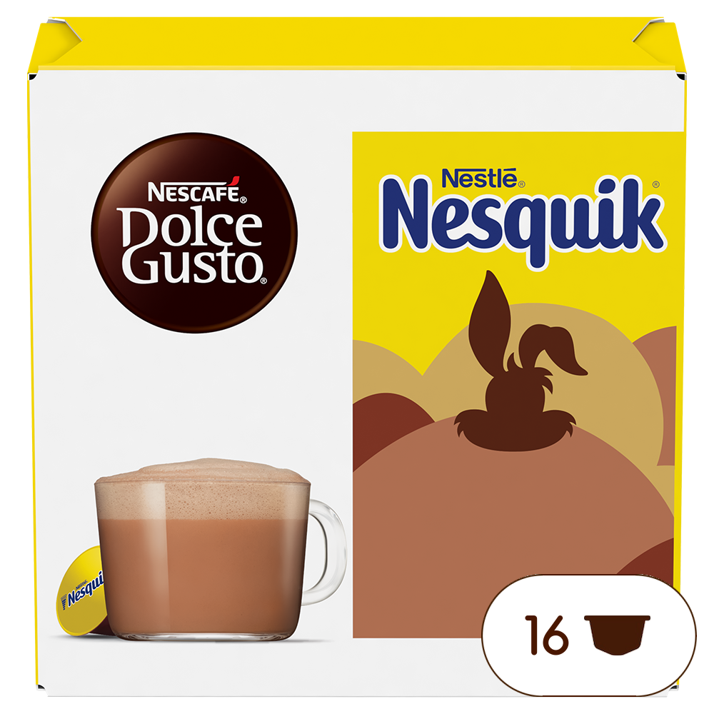 Nesquik Chocolate (16 cápsulas) NESCAFÉ® Dolce Gusto®