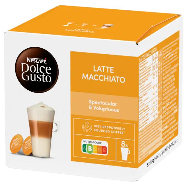 Caja de Latte Macchiato 16 Cápsulas de NESCAFÉ Dolce Gusto thumbnail
