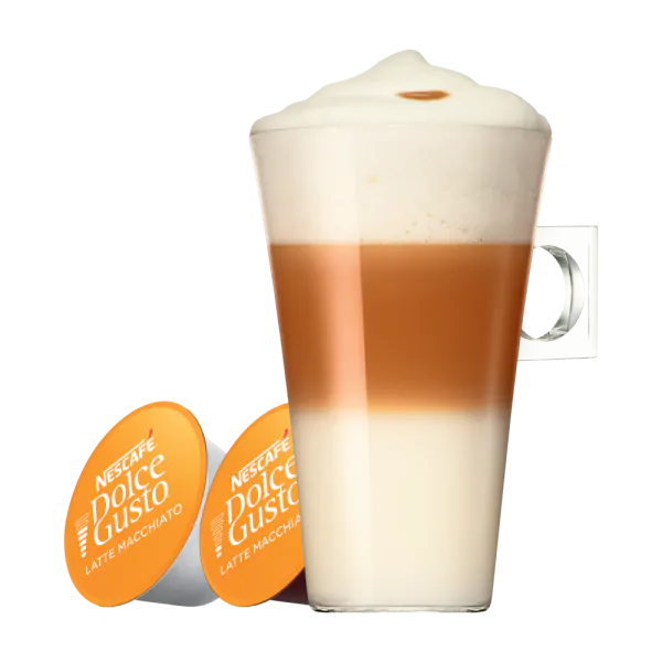 Taza de Latte Macchiato 16 Cápsulas de NESCAFÉ Dolce Gusto thumbnail