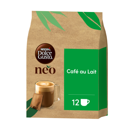 Pack de 12 c&aacute;psulas de NEO Caf&eacute; con Leche