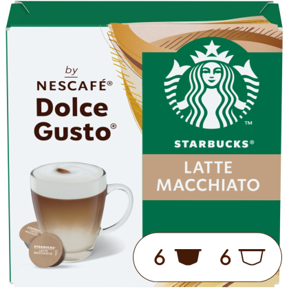 Starbucks® Latte Macchiato 12 Cápsulas