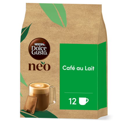 Pack de 12 c&aacute;psulas de NEO Caf&eacute; con Leche