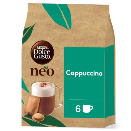 Pack 12 c&aacute;psulas de caf&eacute; NEO Cappuccino