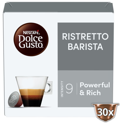 Caja de 30 c&aacute;psulas Ristretto Barista 30 C&aacute;psulas de NESCAF&Eacute; Dolce Gusto