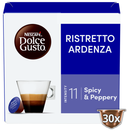 Caja de 30 c&aacute;psulas Ristretto Ardenza 30 C&aacute;psulas de NESCAF&Eacute; Dolce Gusto