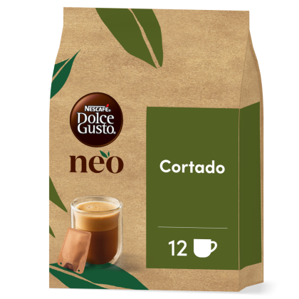 Vista frontal del pack de NEO Cortado