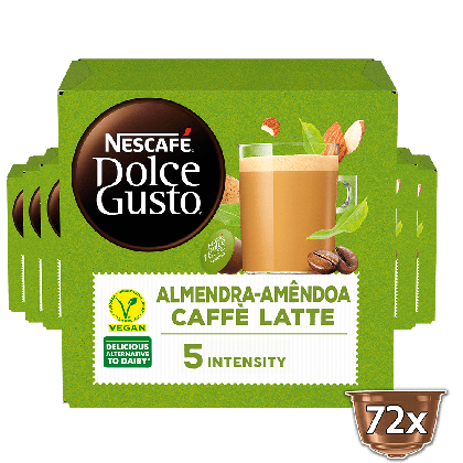 Caf&eacute; con Almendra 72 C&aacute;psulas
