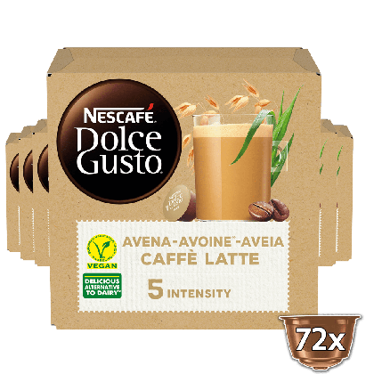 Caf&eacute; con Avena 72 C&aacute;psulas