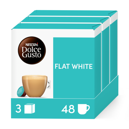 Caja de 48  c&aacute;psulas Flat White 48 C&aacute;psulas de NESCAF&Eacute; Dolce Gusto
