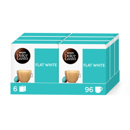 Flat white Dolce Gusto&reg; 96 C&aacute;psulas