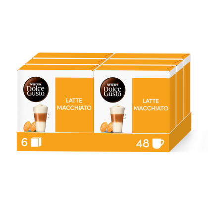 Caja de 96  c&aacute;psulas Latte Macchiato 96 C&aacute;psulas de NESCAF&Eacute; Dolce Gusto