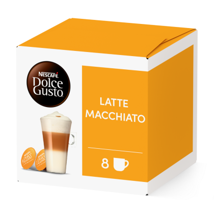 Caja de 16  c&aacute;psulas Latte Macchiato 16 C&aacute;psulas de NESCAF&Eacute; Dolce Gusto