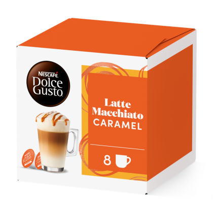 Caf&eacute; Latte Macchiato Caramel Dolce Gusto 16 C&aacute;psulas