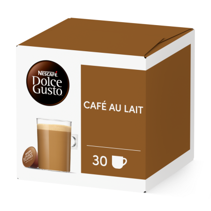 Caja de 30  cápsulas Café con Leche 30 Cápsulas de NESCAFÉ Dolce Gusto
