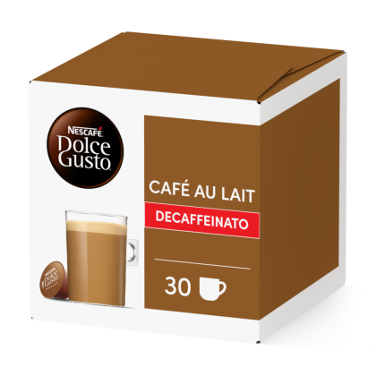 Caja de 30  c&aacute;psulas Caf&eacute; con Leche Descafeinado 30 C&aacute;psulas de NESCAF&Eacute; Dolce Gusto