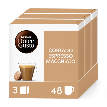 Cortado Dolce Gusto 48 C&aacute;psulas