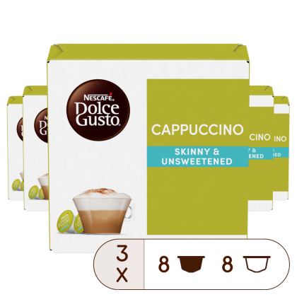 Caja de 48 cápsulas CAPPUCINO LIGHT 48 CÁPSULAS de NESCAFÉ Dolce Gusto
