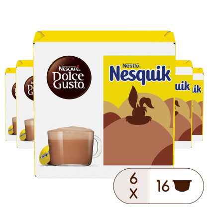 Caja de 96  cápsulas Nesquik 96 Cápsulas de NESCAFÉ Dolce Gusto Caja de 96  cápsulas Nesquik 96 Cápsulas de NESCAFÉ Dolce Gusto