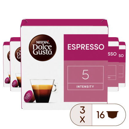 Caja de 48  cápsulas Espresso 48 Cápsulas de NESCAFÉ Dolce Gusto