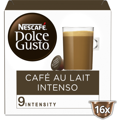 Caf&eacute; con Leche Intenso 16 C&aacute;psulas
