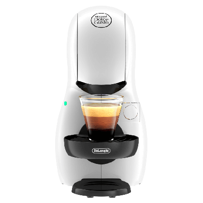 Cefetera Piccolo XS De’longhi® Manual Blanca NESCAFÉ Dolce Gusto - Frontal 