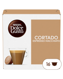 Caja de 16 cápsulas Cortado 16 Cápsulas de NESCAFÉ Dolce Gusto