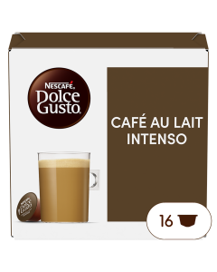 Caja de 16  cápsulas Café con Leche Intenso 16 Cápsulas de NESCAFÉ Dolce Gusto