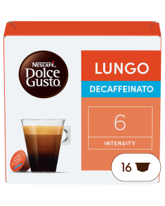 Lungo Descafeinado 16 Cápsulas