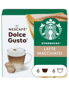 Starbucks® Latte Macchiato 12 Cápsulas