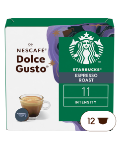 Caja de 12 cápsulas Starbucks® Espresso Roast 12 Cápsulas de NESCAFÉ Dolce Gusto
