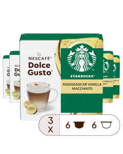 Starbucks® Madagascar Vanilla Macchiato 36 Cápsulas