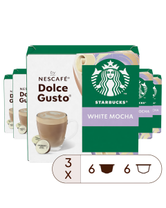 Starbucks® White Mocha 36 Cápsulas