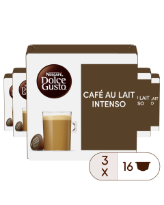 Caja de 48 cápsulas Café con Leche Intenso 48 Cápsulas de NESCAFÉ Dolce Gusto