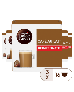 Caja de 48 cápsulas Café con Leche Descafeinado 48 Cápsulas de NESCAFÉ Dolce Gusto