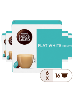 Caja de 96 cápsulas Flat White 96 Cápsulas de NESCAFÉ Dolce Gusto