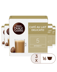 Caja de 48 cápsulas Café con Leche Delicato 48 Cápsulas de NESCAFÉ Dolce Gusto