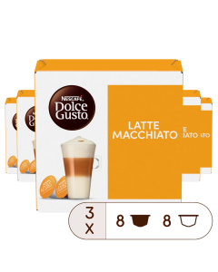 Caja de 48 cápsulas Latte Macchiato 48 Cápsulas de NESCAFÉ Dolce Gusto