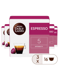 Caja de 48 cápsulas Espresso 48 Cápsulas de NESCAFÉ Dolce Gusto