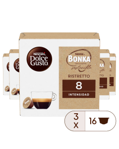 Caja de 48 cápsulas Ristretto Bonka 48 Cápsulas de NESCAFÉ Dolce Gusto