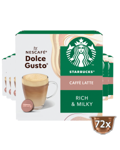 Starbucks® Caffè Latte 72 Cápsulas