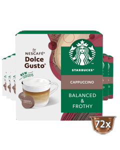 Starbucks® Cappuccino 72 Cápsulas