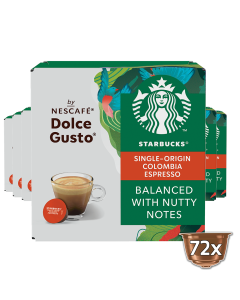 Starbucks® Espresso Colombia 72 Cápsulas