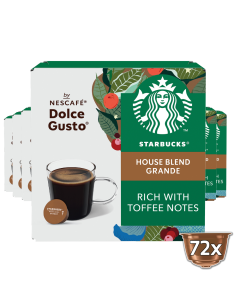 Starbucks® House Blend Grande 72 Cápsulas